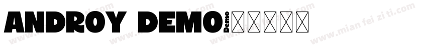 ANDROY DEMO字体转换